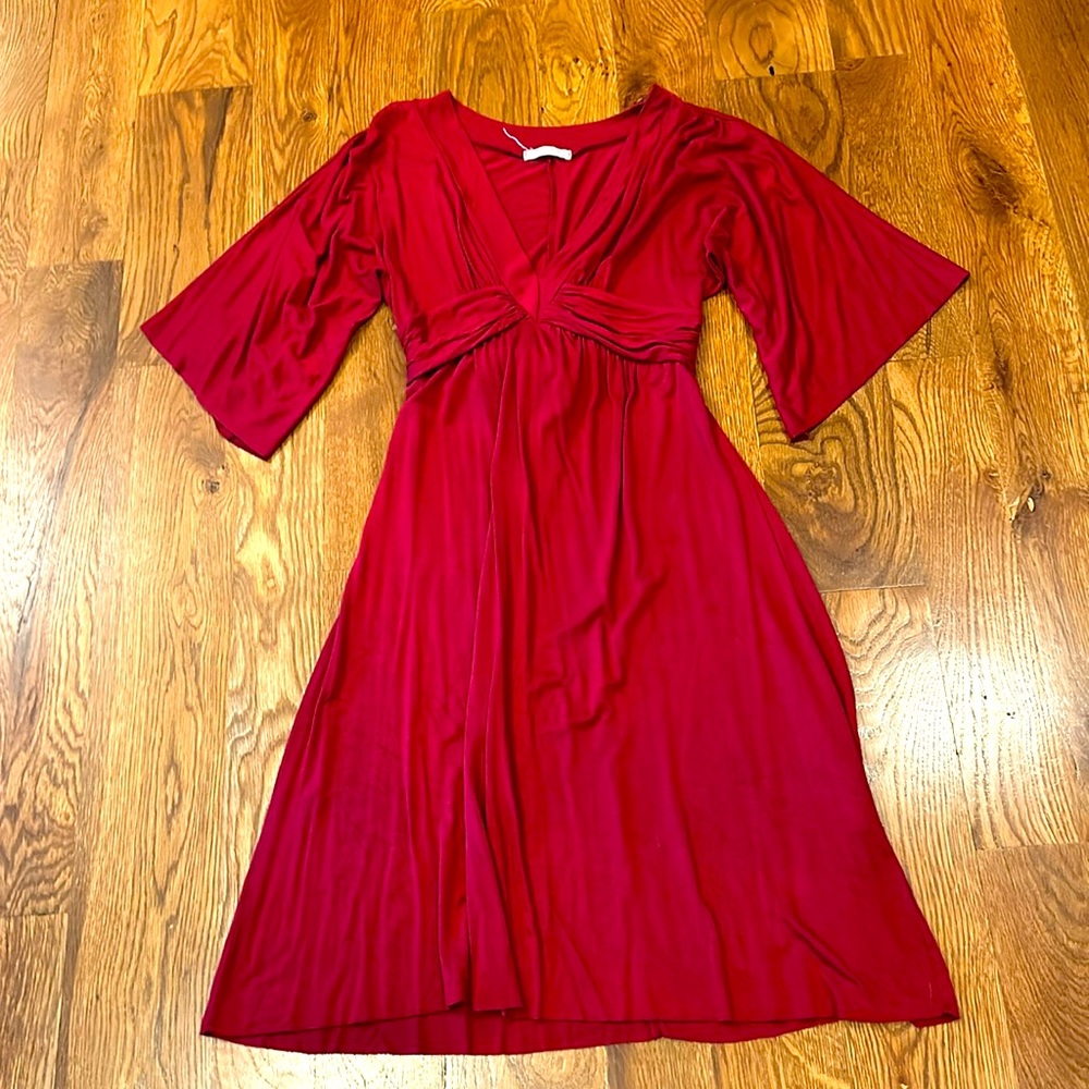 Zio Red Dress | Size Small